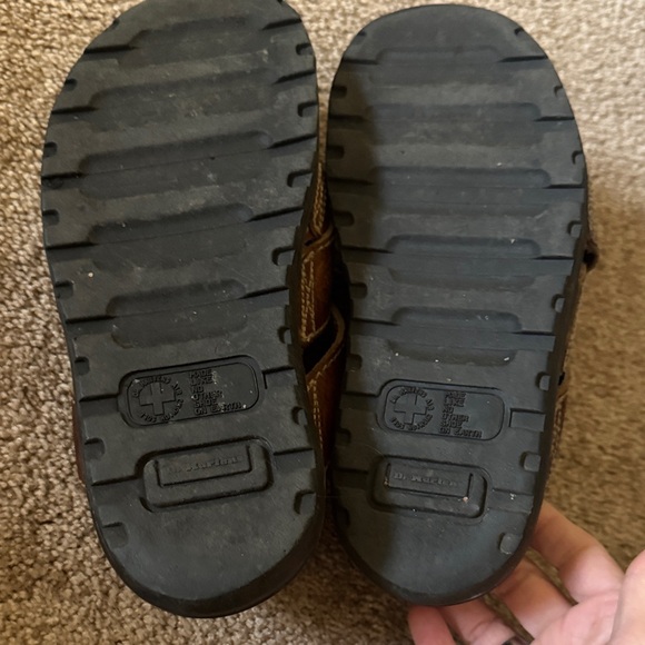 Doc Marten Dr marten vintage brown Leather strap Sandals y2k - Picture 4 of 4